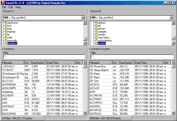 Windows file sales size manager