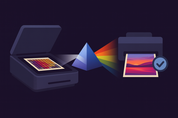 Print Prism scanner-to-printer illustration